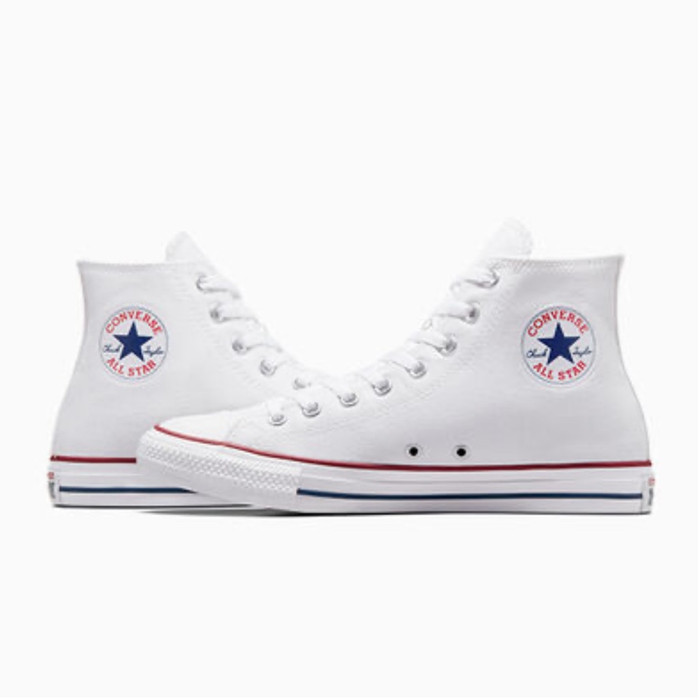 White Converse All Stars